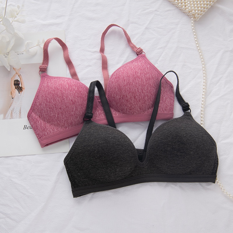 Bra BH Cup Tipis Super soft Tanpa Kawat Push up bra