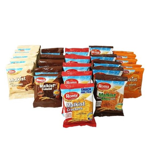 

Roma Malkist Coklat, Crackers, Original Rcg