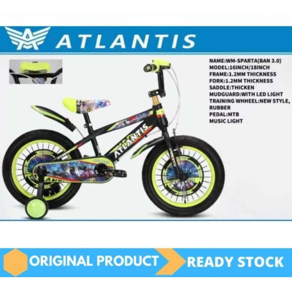 Sepeda Anak BMX 16 Inch Atlantis Sparta Musik