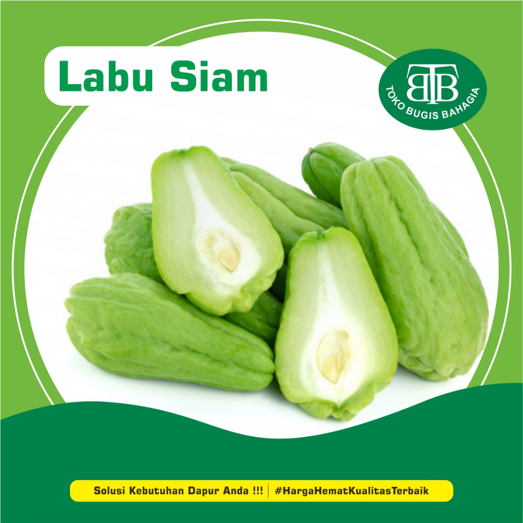 

Sayur labu siam Pasar Terong Makassar