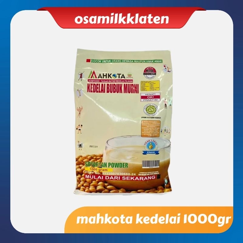 

bubuk kedelai 1kg murni 100% tanpa campuran