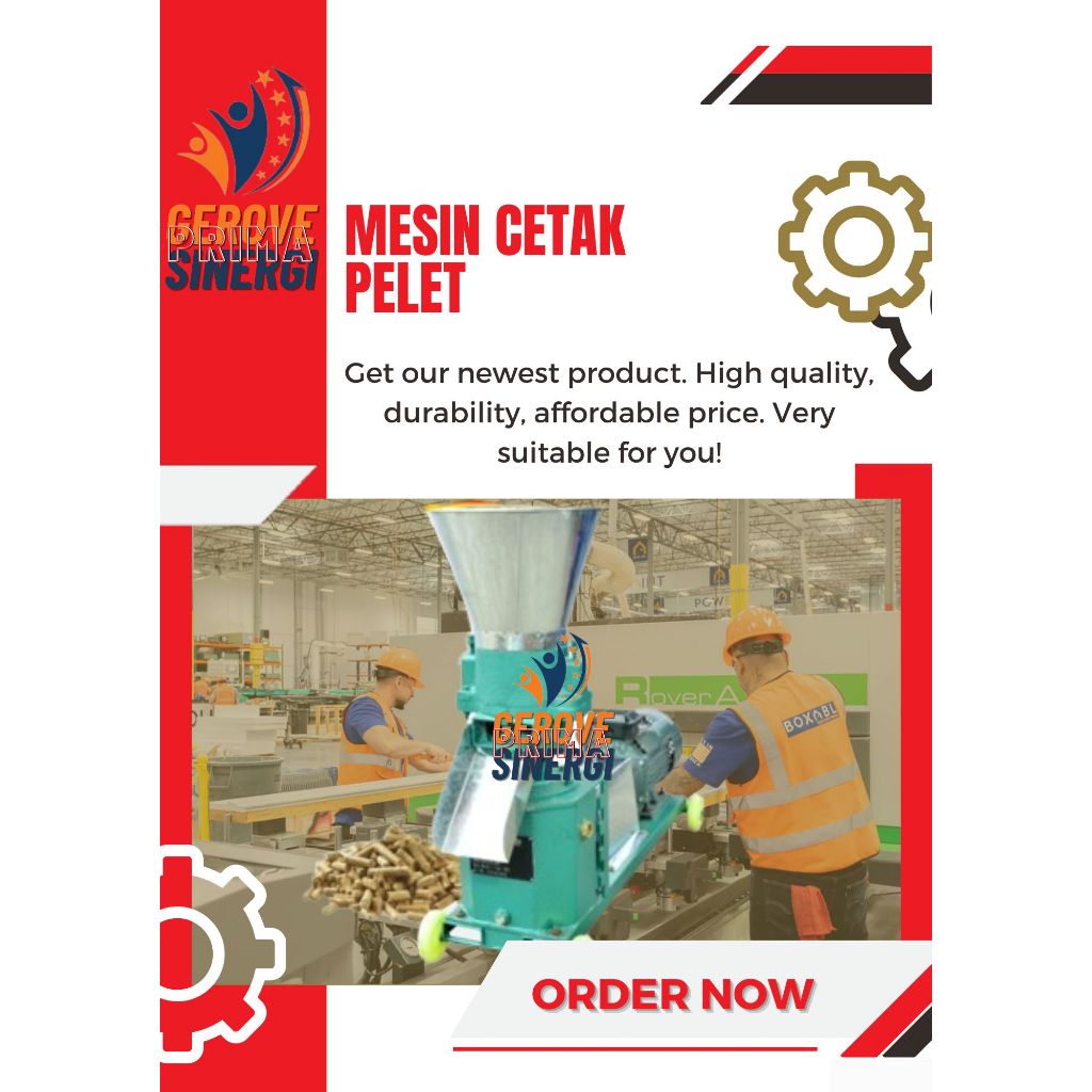 Mesin Pencetak Pelet - Mesin Pembuat Pelet - Mesin Pelet - Mesin Pakan