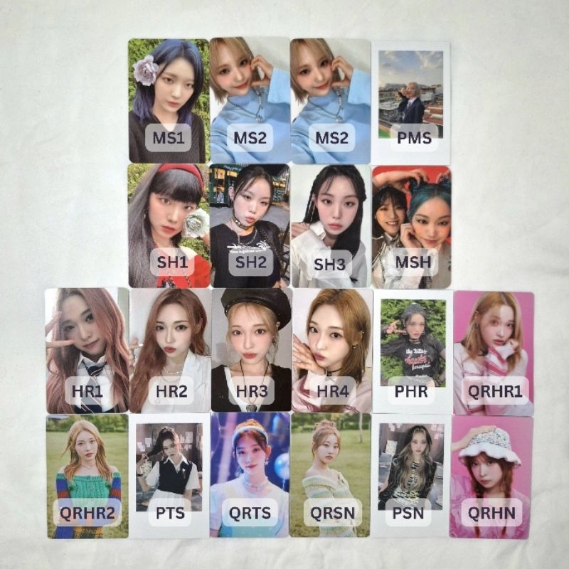 [MURAH] Billlie Moon Sua, Suhyeon, Haram, Tsuki, Sheon, Haruna Patbingsu, TBOP 2, TBOP 3 Official Ph