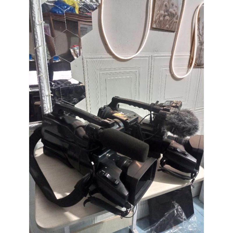 Kamera Shooting Video Sony SD 1000 Murah Body Doff Sangat Prima Lengkap Siap Kerja Bukan Sony Mc 250