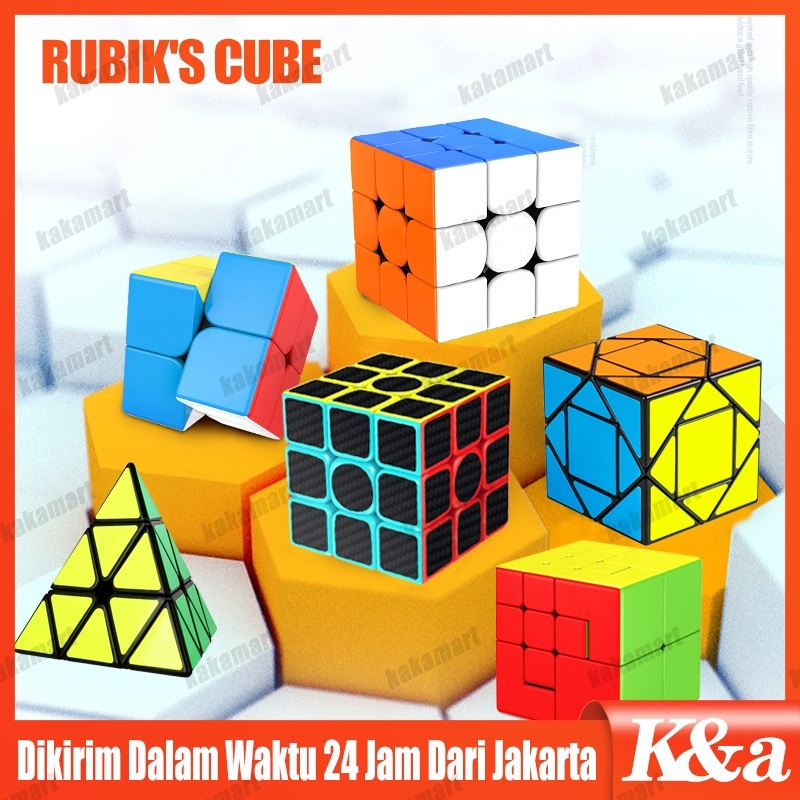 Rubik Original 3×3 4×4 Piramida Magic Cube Rubik Speed Cubes/Rubik 3x3 - Moyu 3x3 Meilong