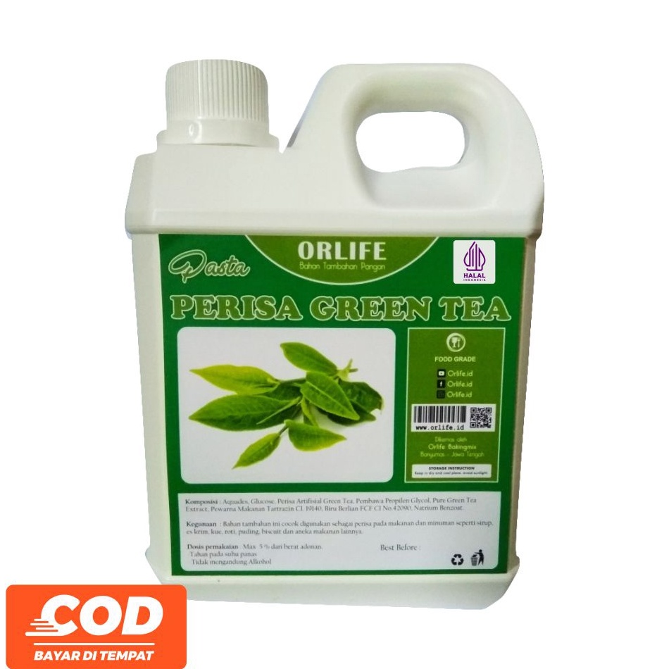 

HWV945 Perdana Pasta Rasa Green Tea 1 Kg Orlife
