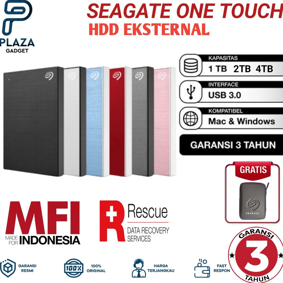 Istimewa Hardisk Harddisk Hard Disk HD HDD Hardisk External Eksternal Portabel Portable 1TB 2TB 4TB 