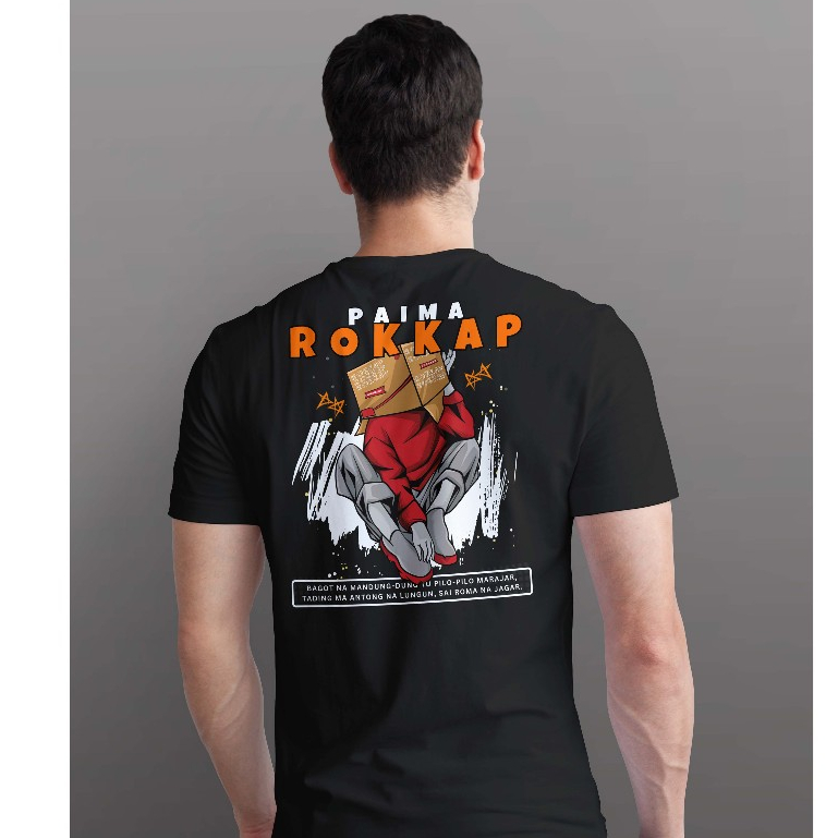 PAIMA ROKKAP Premium Kaos Rokkap "Onanzoe | Kaos Batak "