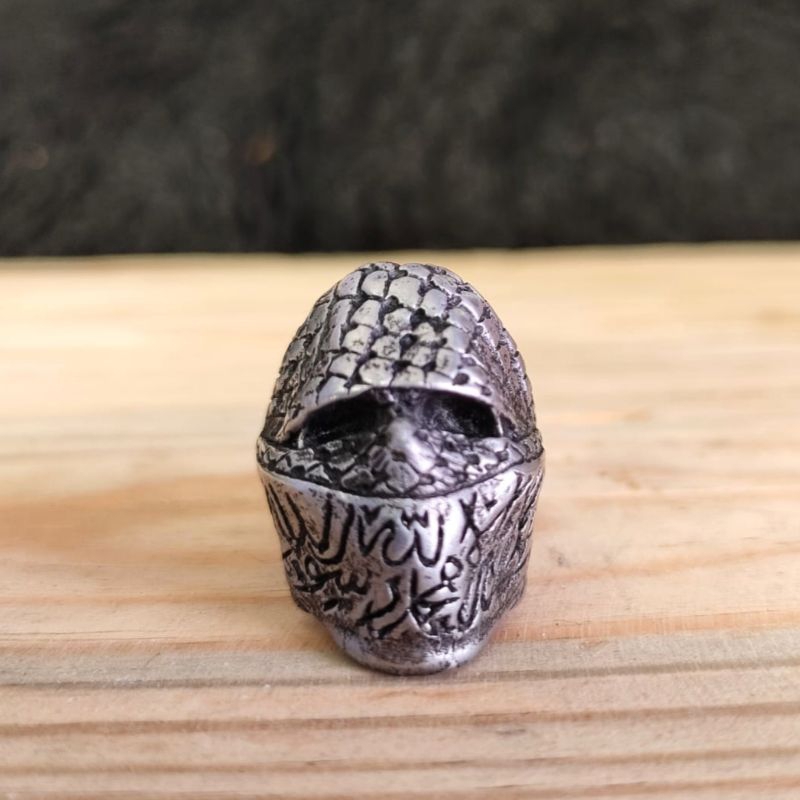 MUJAHID RING SKULL , SKULL RING , CINCIN , TENGKORAK