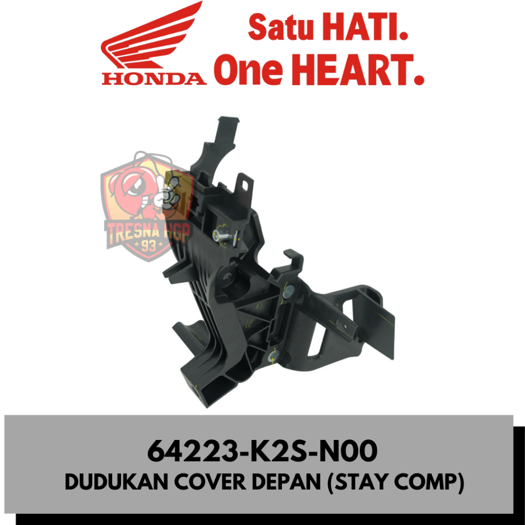 64223-K2S-N00 DUDUKAN COVER DEPAN VARIO 160 K2S ORIGINAL | STAY COMP 64223K2SN00