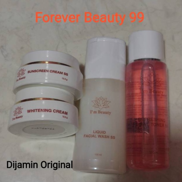 TSC471 Dijamin Ori Paket Im Beauty whitening SS Series kulit sensitif  im beauty paket sensitive ski