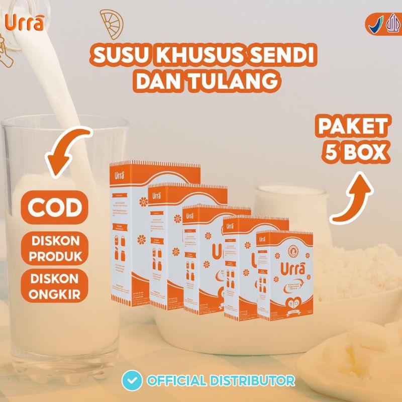 

URRA Susu Kambing Sannean Untuk Penambah Berat Badan & Tinggi Badan Anak - 5 Box