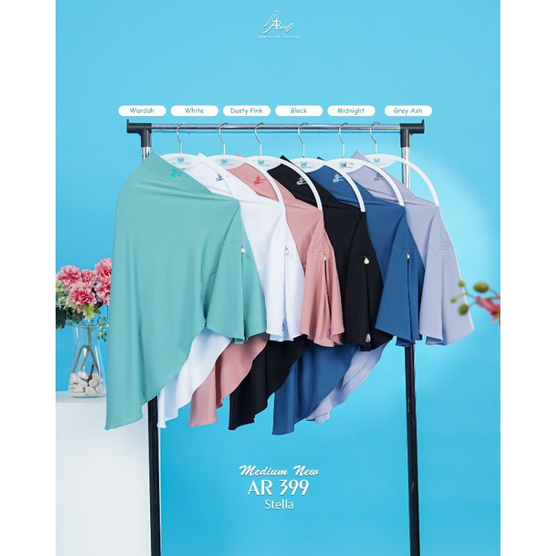 Jilbab Instan Anak Hijab Arrafi Ar 399 Medium New