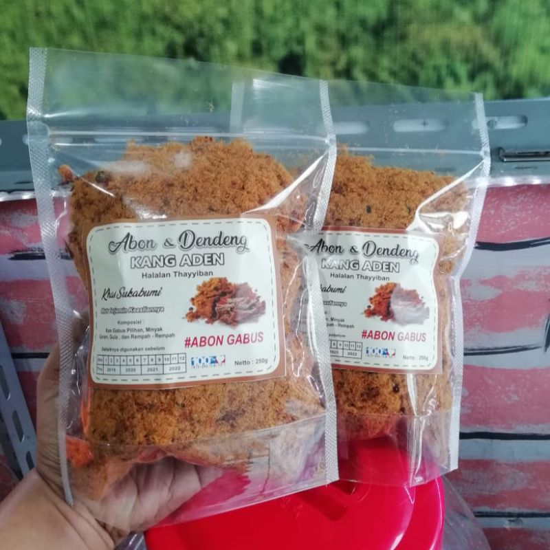 

Abon Gabus Kang Aden Asli & Halal Oleh-Oleh Sukabumi