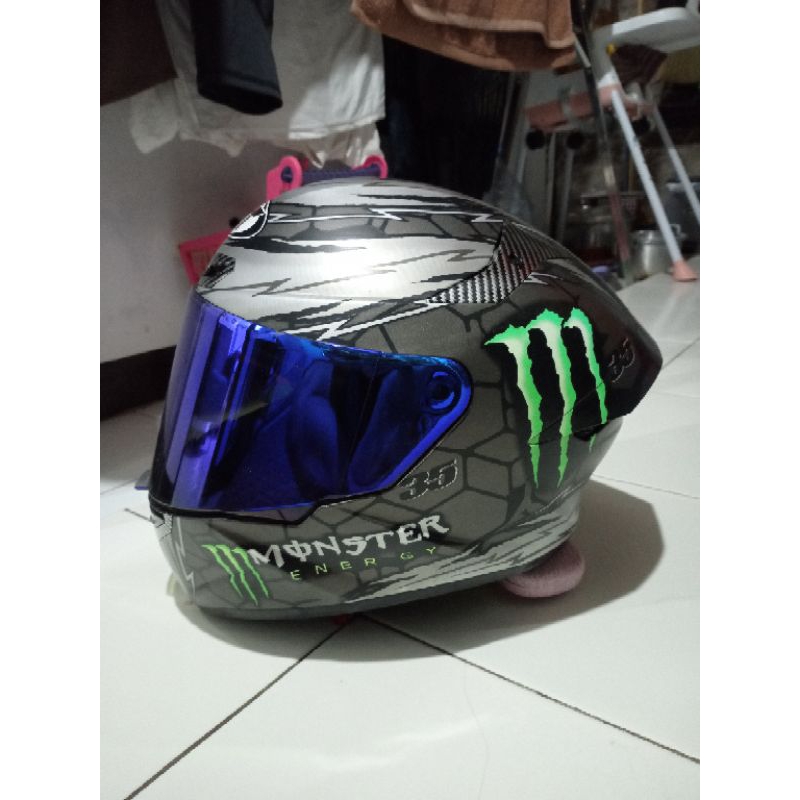 helm fullface kyt ttc tt-course repaint motif cal cruthlow