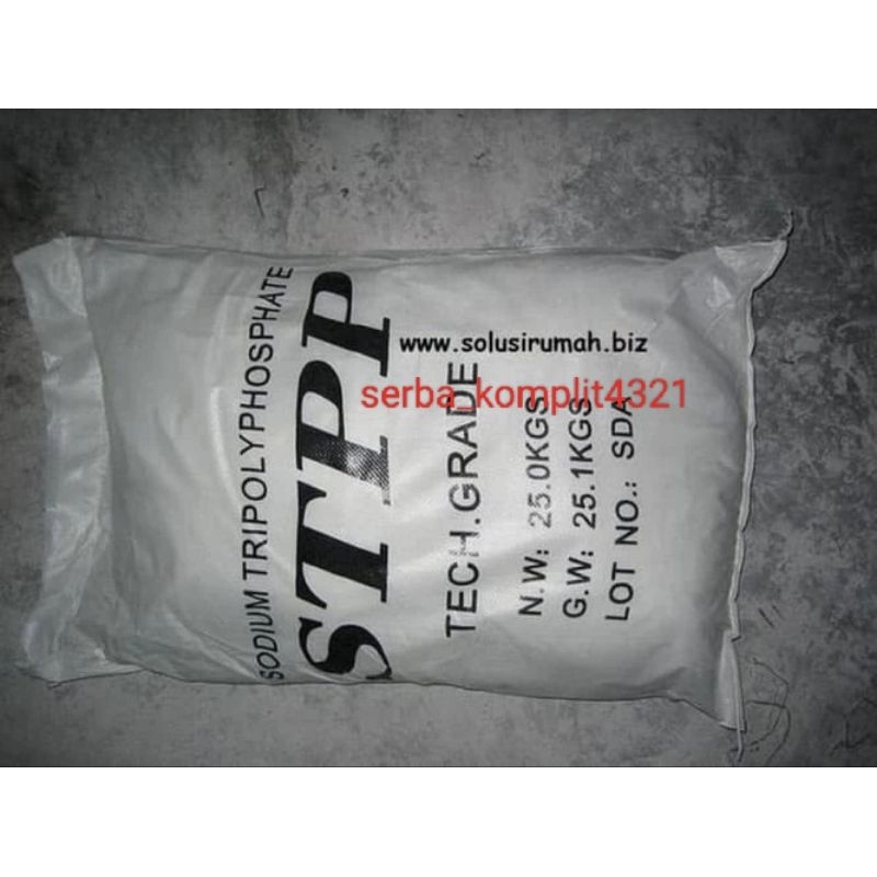 STTP bubuk sabun kimia per 1Kg STTP 1Kg