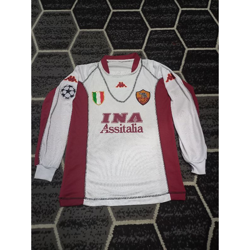 Jersey As Roma Away 2001/2002 long slevee