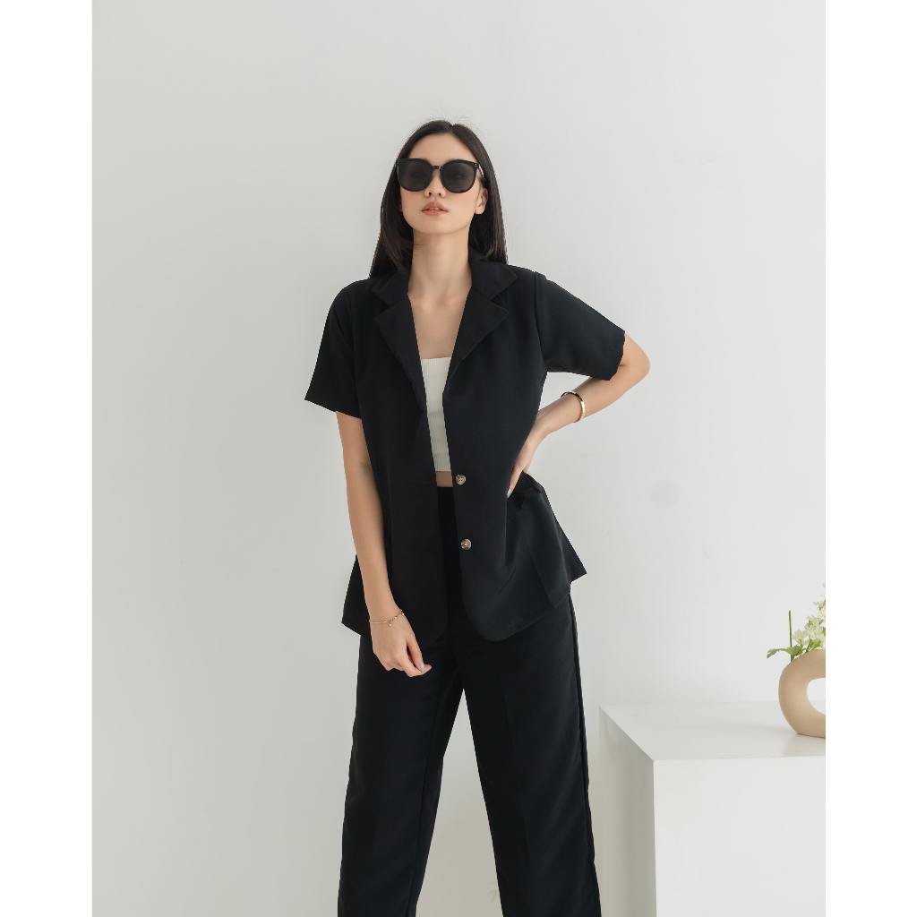 Mariposa WF - Bianca One Set Blazer Setelan- Blazer Wanita // Setelan Set // Set Korea // Baju Kanto