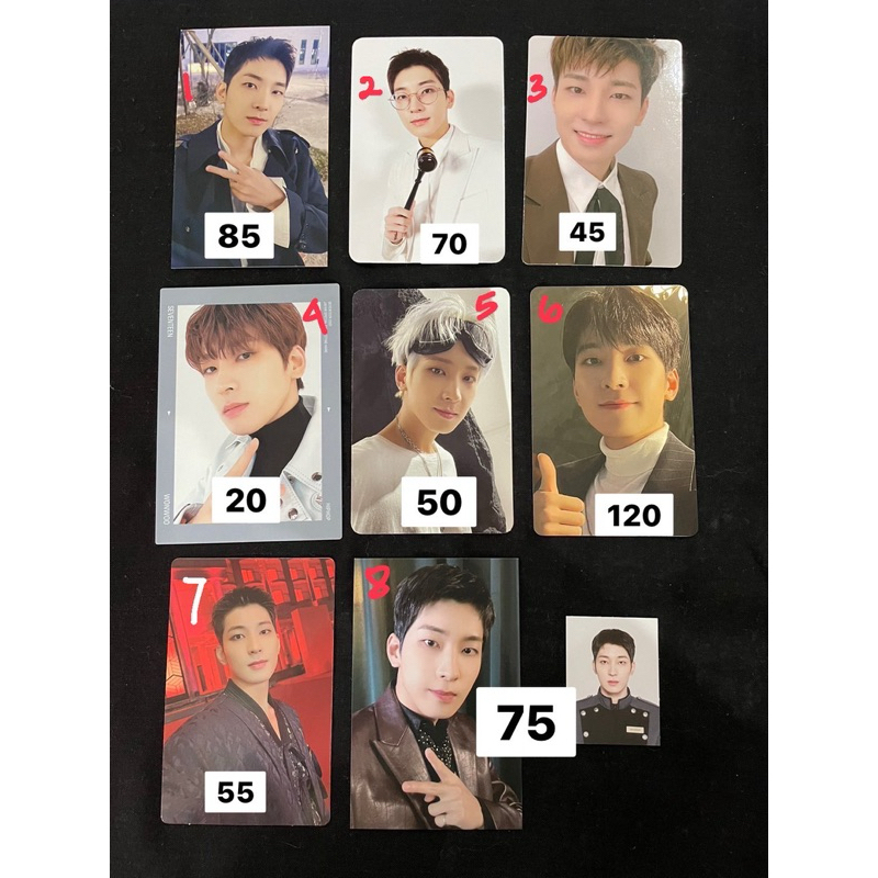 SEVENTEEN WONWOO PHOTOCARD TRADING CARD FOLLOW