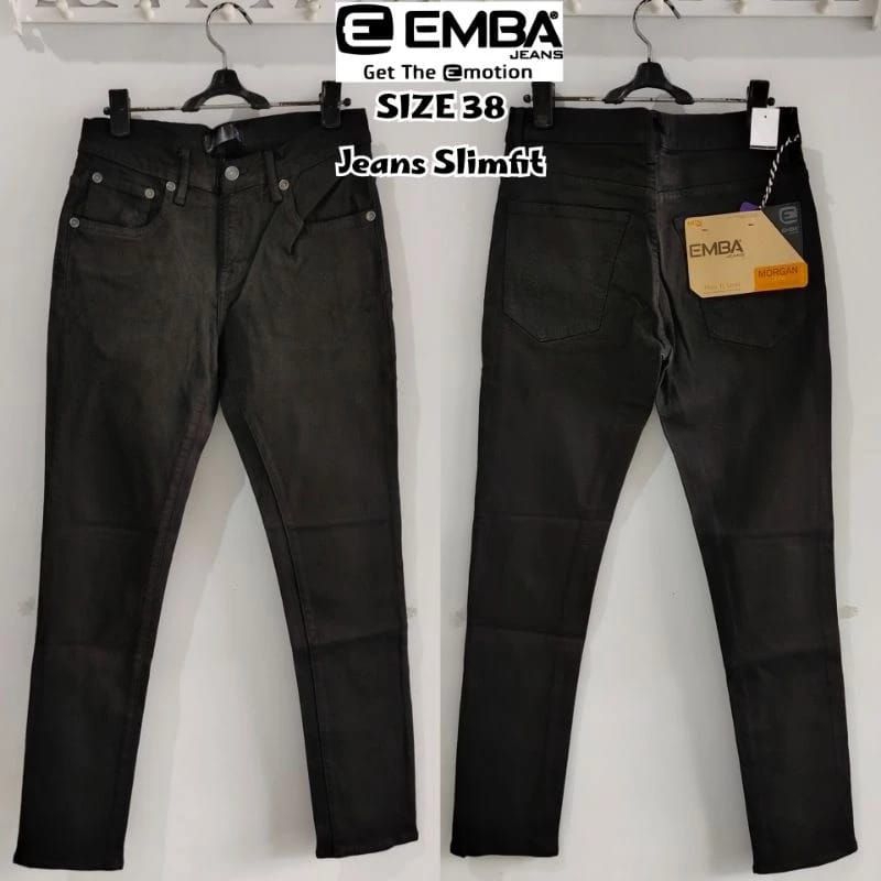 CELANA EMBA CELANA PANJANG PRIA JUMBO EMBA ORIGINAL SIZE 38