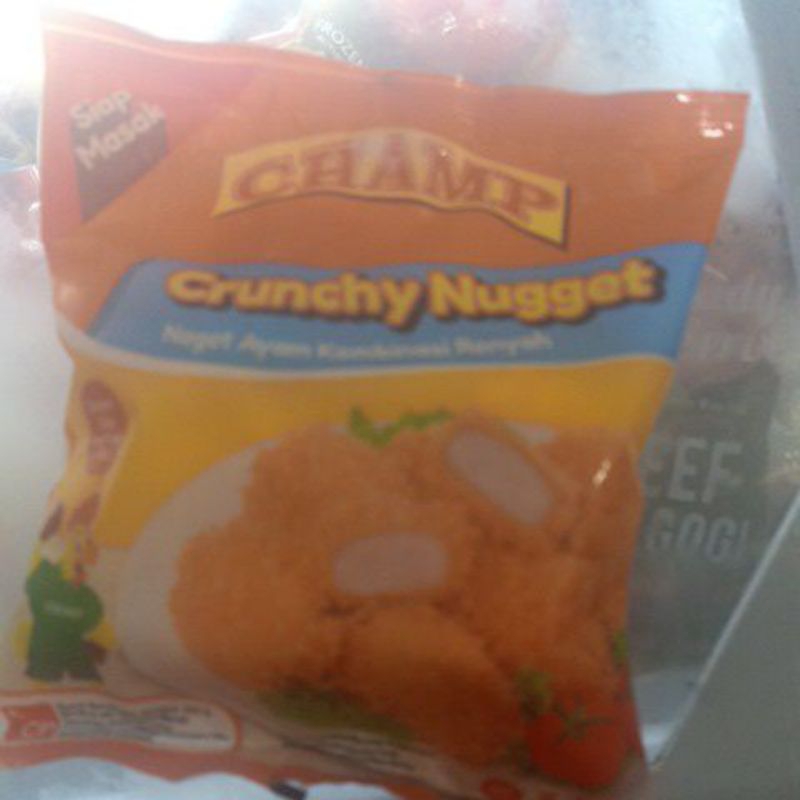 

Champ Crunchy Nugget Kecil
