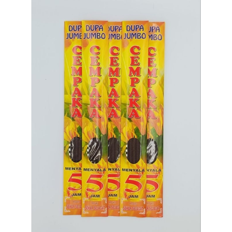 Dupa Jumbo Wangi 5 Jam Harum Cempaka Stick Basah 40cm
