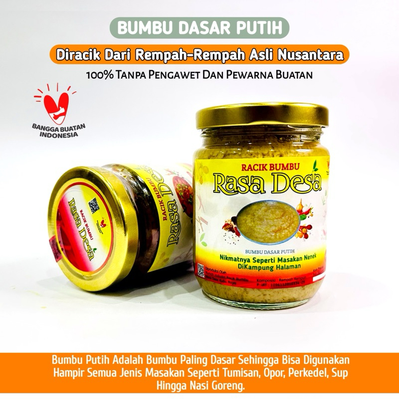 

BUMBU DASAR PUTIH RASA DESA | Bumbu Praktis | Bumbu instan