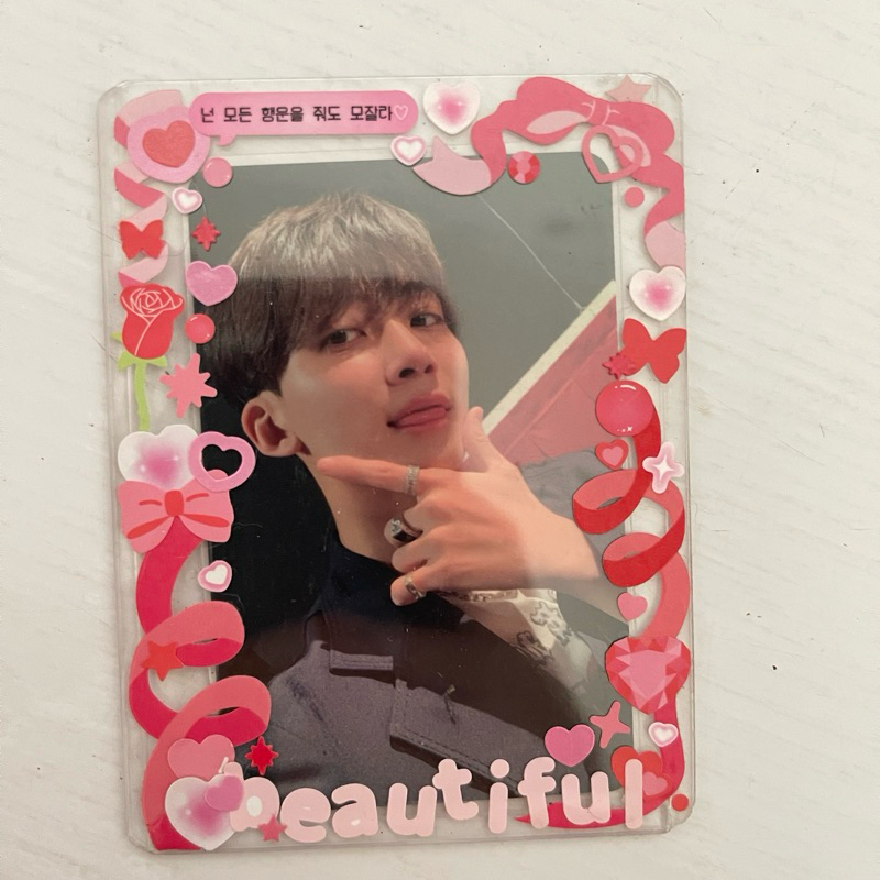 SEVENTEEN JEONGHAN FACE THE SUN FTS YIZHIYU POB