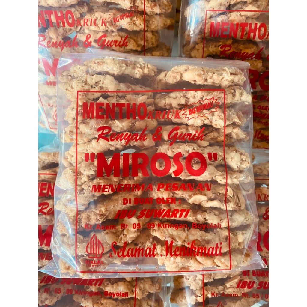 

LENTO MENTHO KACANG BOYOLALI RENYAH