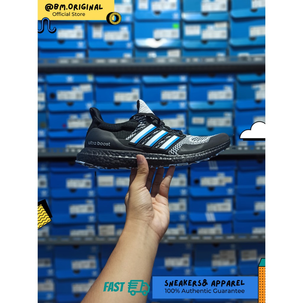 Adidas The Mighty Ducks Ultraboost 1.0 DNA Core Black Bluebird GV8815
