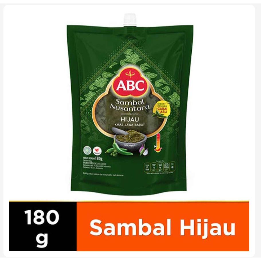 

ABC Sambal Terasi / Sambal Hijau / Sambal teri 180 gr