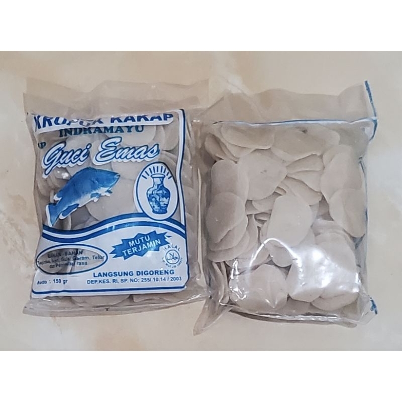 

Kerupuk Kakap Cap Guci Emas 150gram