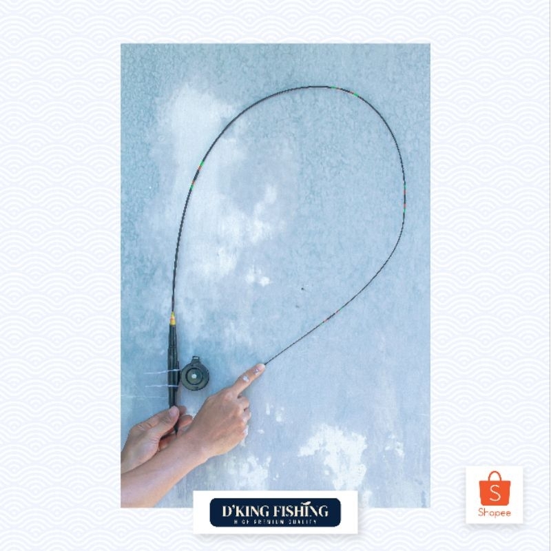 Joran set pancingan lentur 120 cm