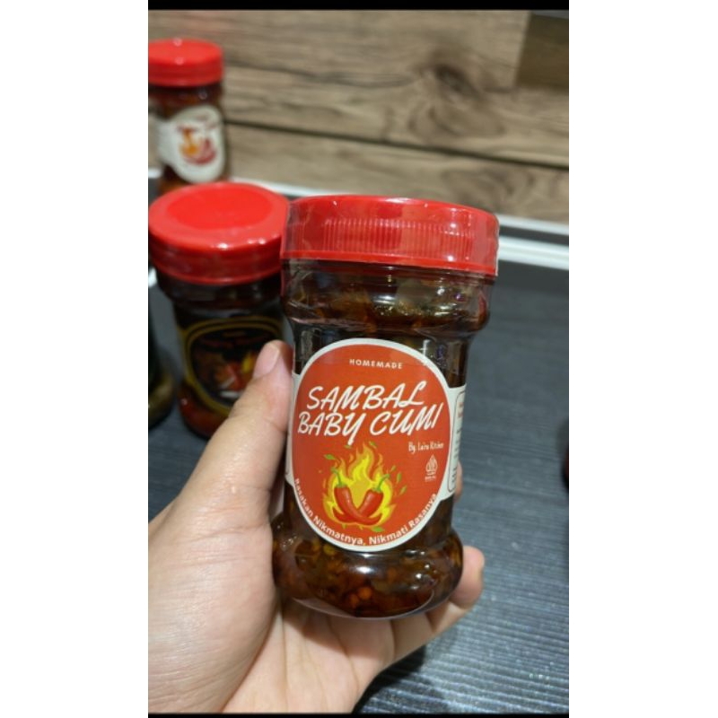 

SAMBAL BABY CUMI (150 GR)