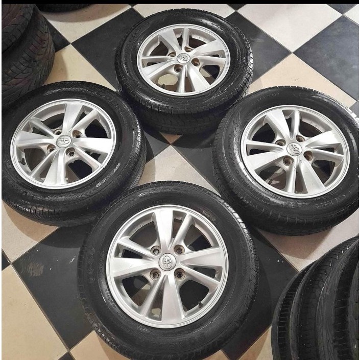 Velg Mobil Copotan STD Avanza Ring 15 Baut 4 PCD 4x100 Plus ban