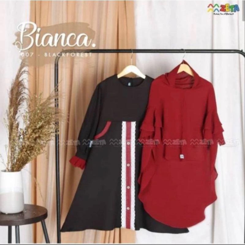 Gamis anak set jilbab by Zeta