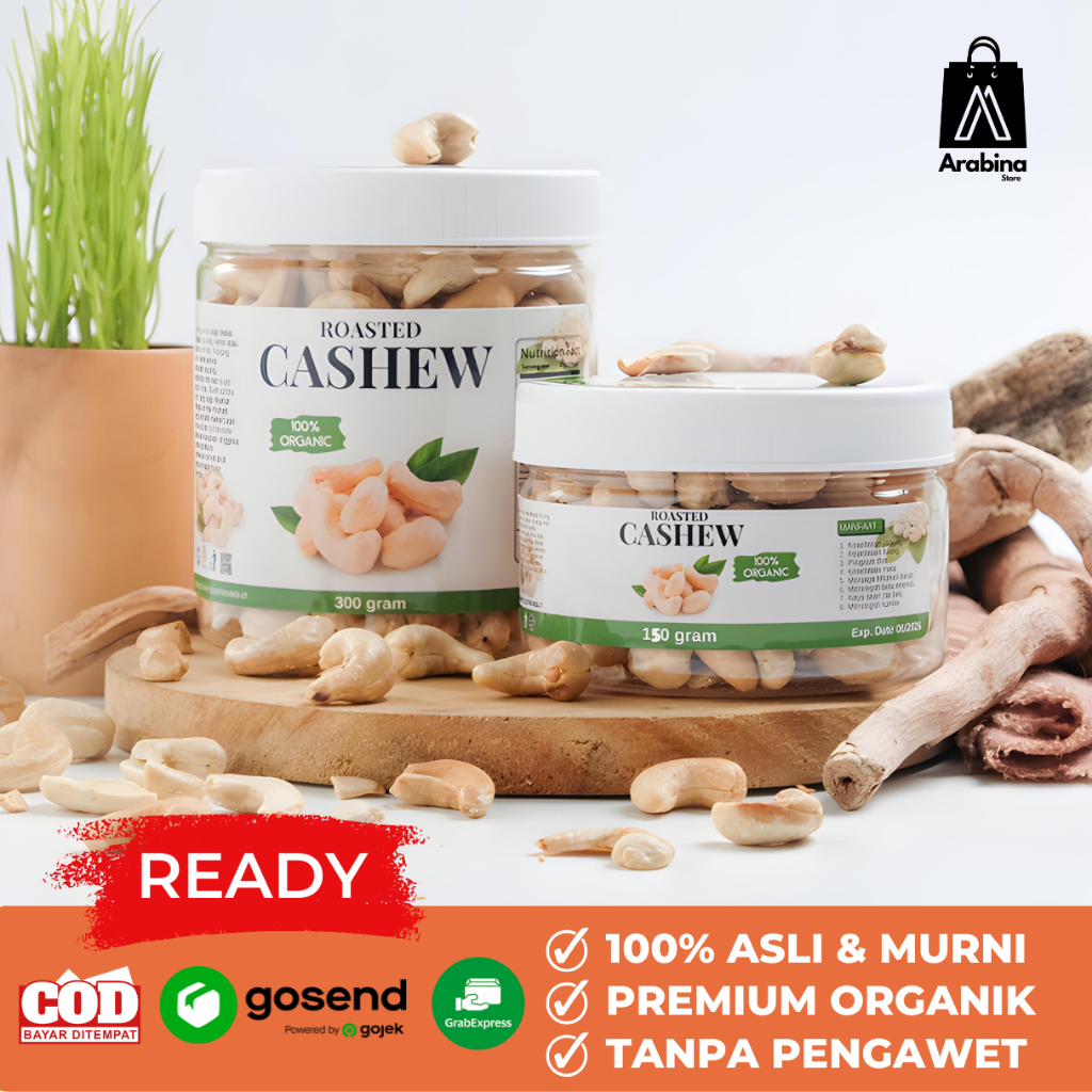 

Arabina Kacang Mete Mede Panggang Original Menu Diet Sehat