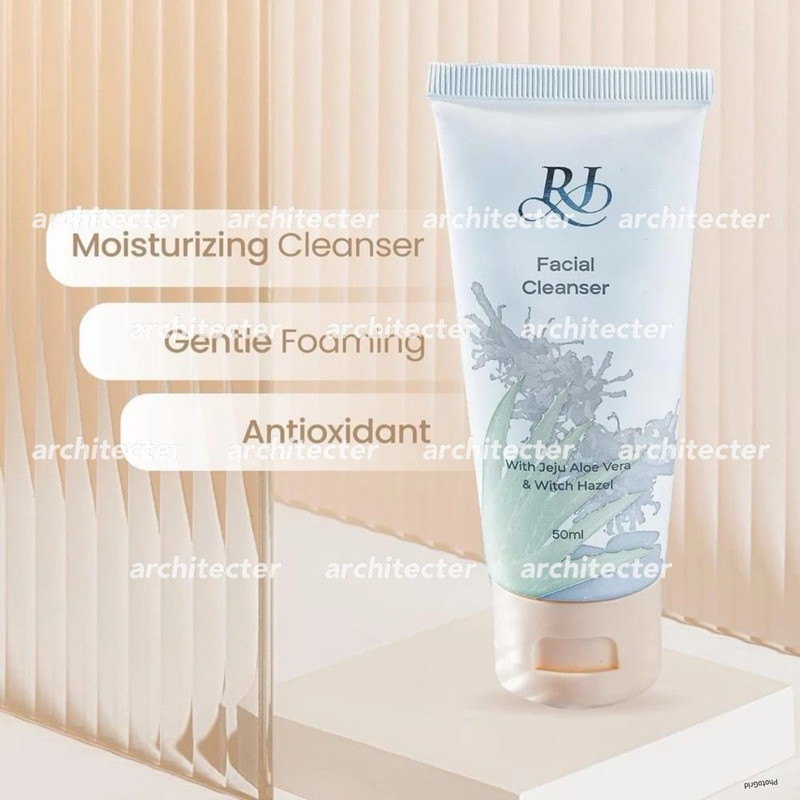RJ FACIAL CLEANSER CNI SABUN WAJAH ASLI ORIGINAL ISI 50 ML