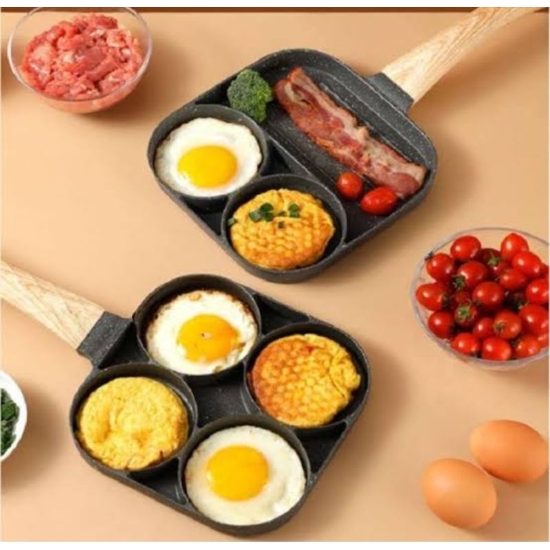 M1 COD - MS01 Wajan Telur Anti Lengket Panci Telur Pancake  EGG GRILL PAN / TEFLON BURGER / TEFLON A