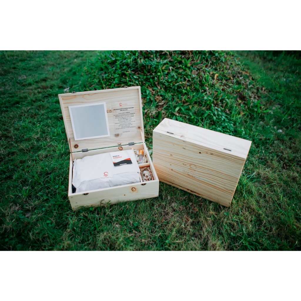 

hampers box 25 x 33 cm kayu original