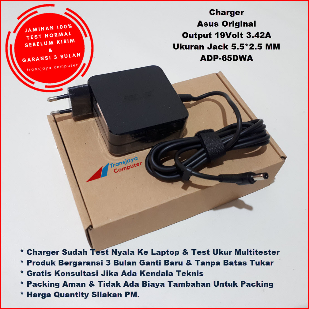 Charger Asus A455 A455L A455LA A455LB A455LD