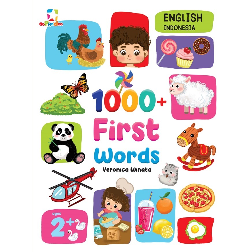 Gramedia - Opredo 1000+ First Words