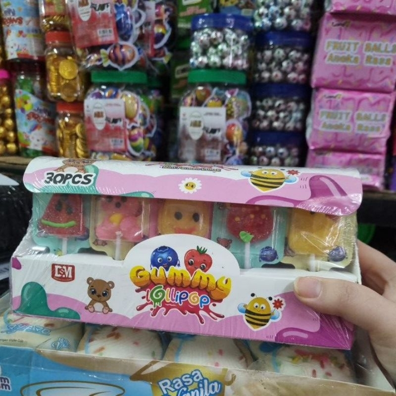

gummy lolipop mini