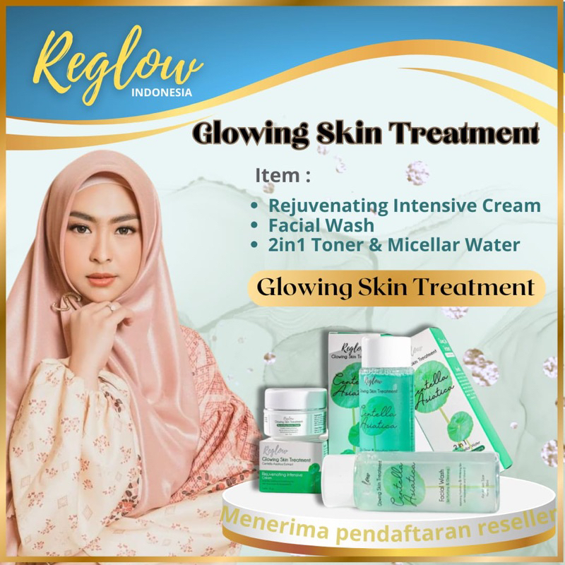 COD BISA - SBS0 BARU Reglow Paket Glowing Skin Treatment Skinbarrier dr. Shindy Putri Stokis Skincar