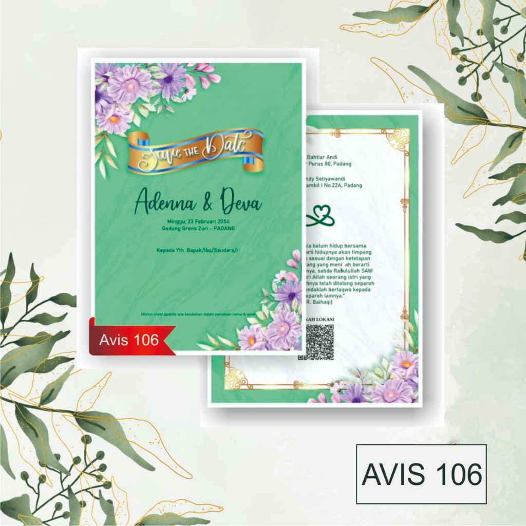 Undangan Avis 106-110