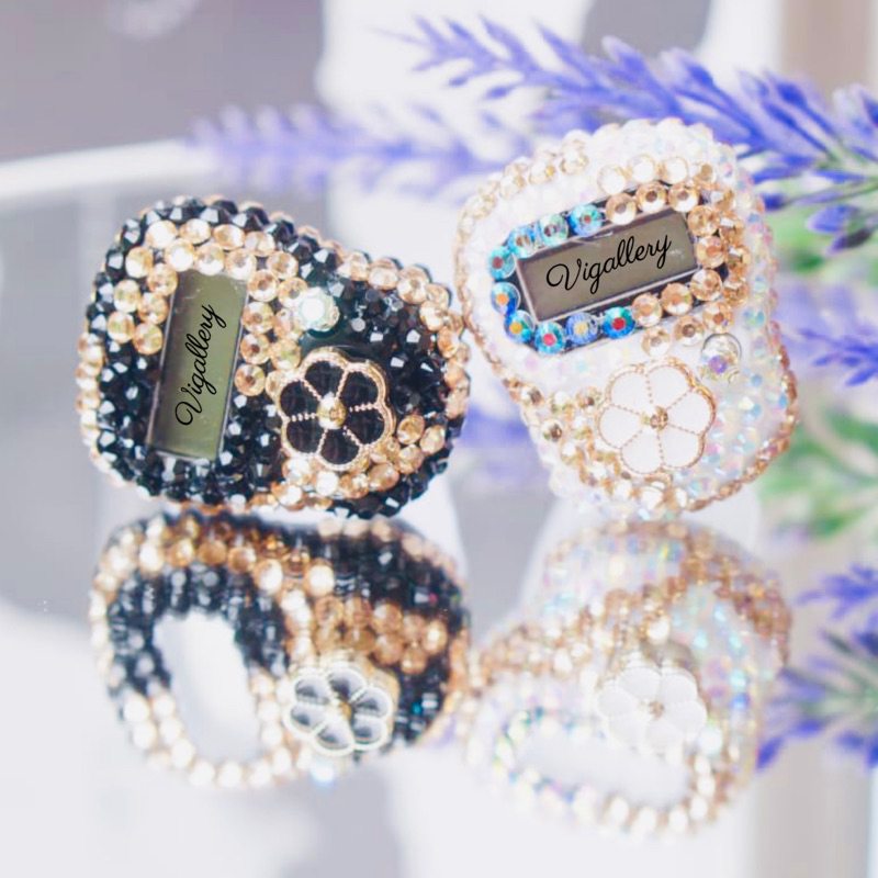 TASBIH DIGITAL SWAROVSKI CANTIK TALI MUTIARA BLINK BLINK