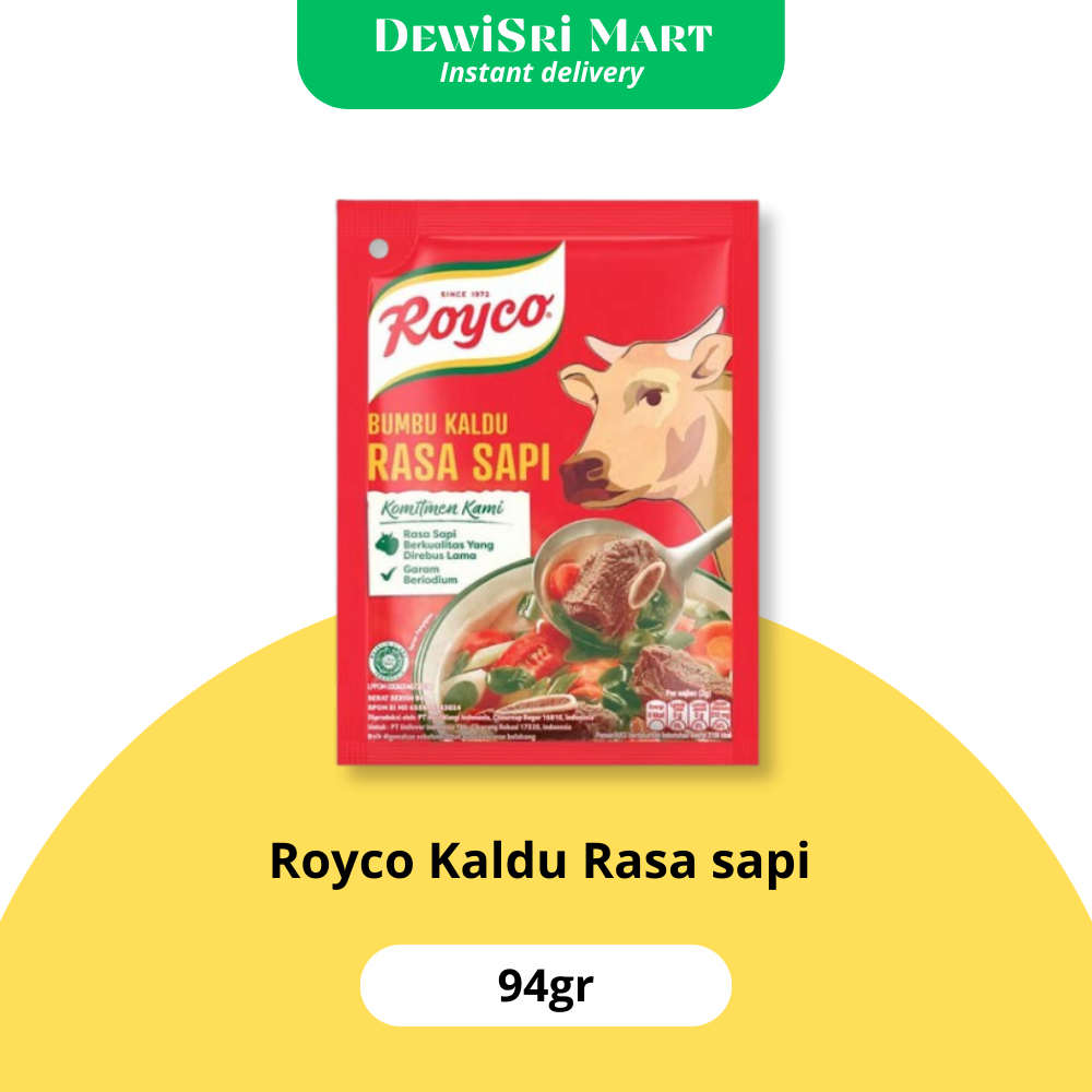 

Royco Kaldu Rasa Sapi 94gr - Dewi Sri Mart