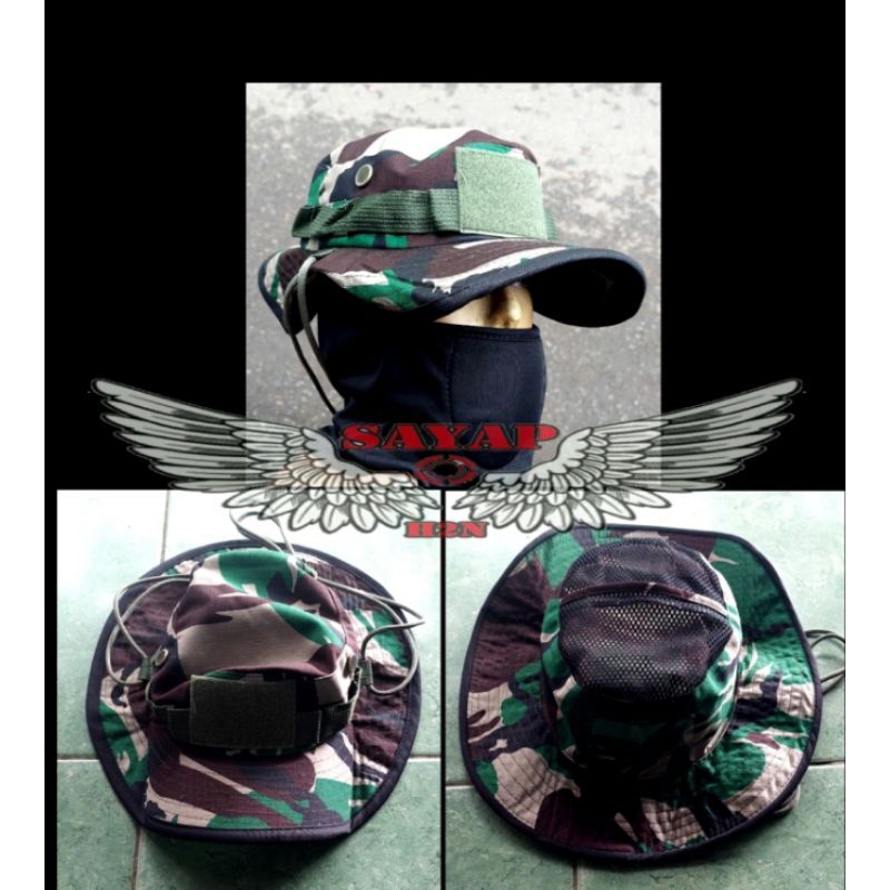 topi Rimba Topi TNI original