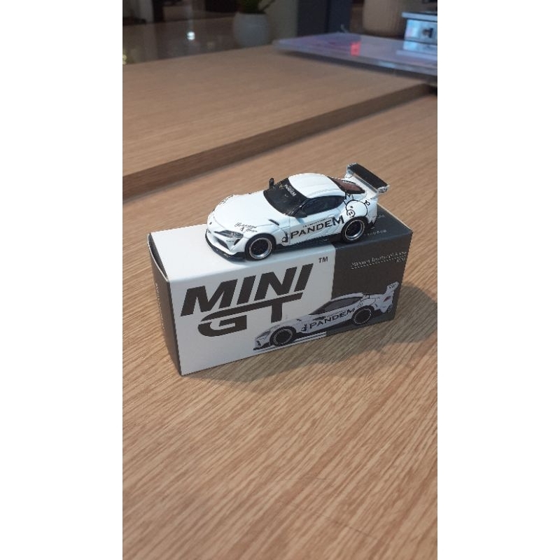 mini gt supra gr pandem white