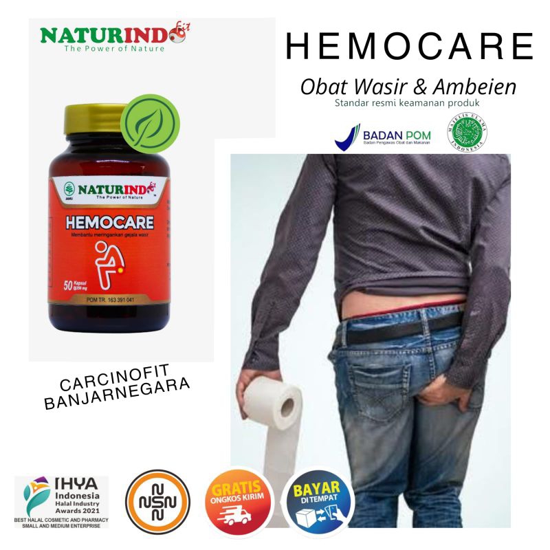 Obat wasir Ambeyen Ambeien Ambien Stadium 4 Hemocare Naturindo
